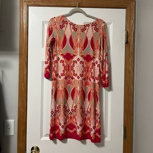 Maggy London pattern dress, sz 2